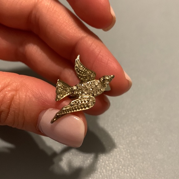 Bird Ring Costume Jewelry Size 7 - Picture 1 of 4
